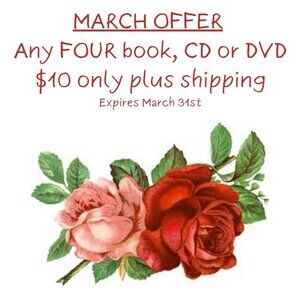 MARCH Clearance Offer: Any FOUR items bundle $10 plus shipping
